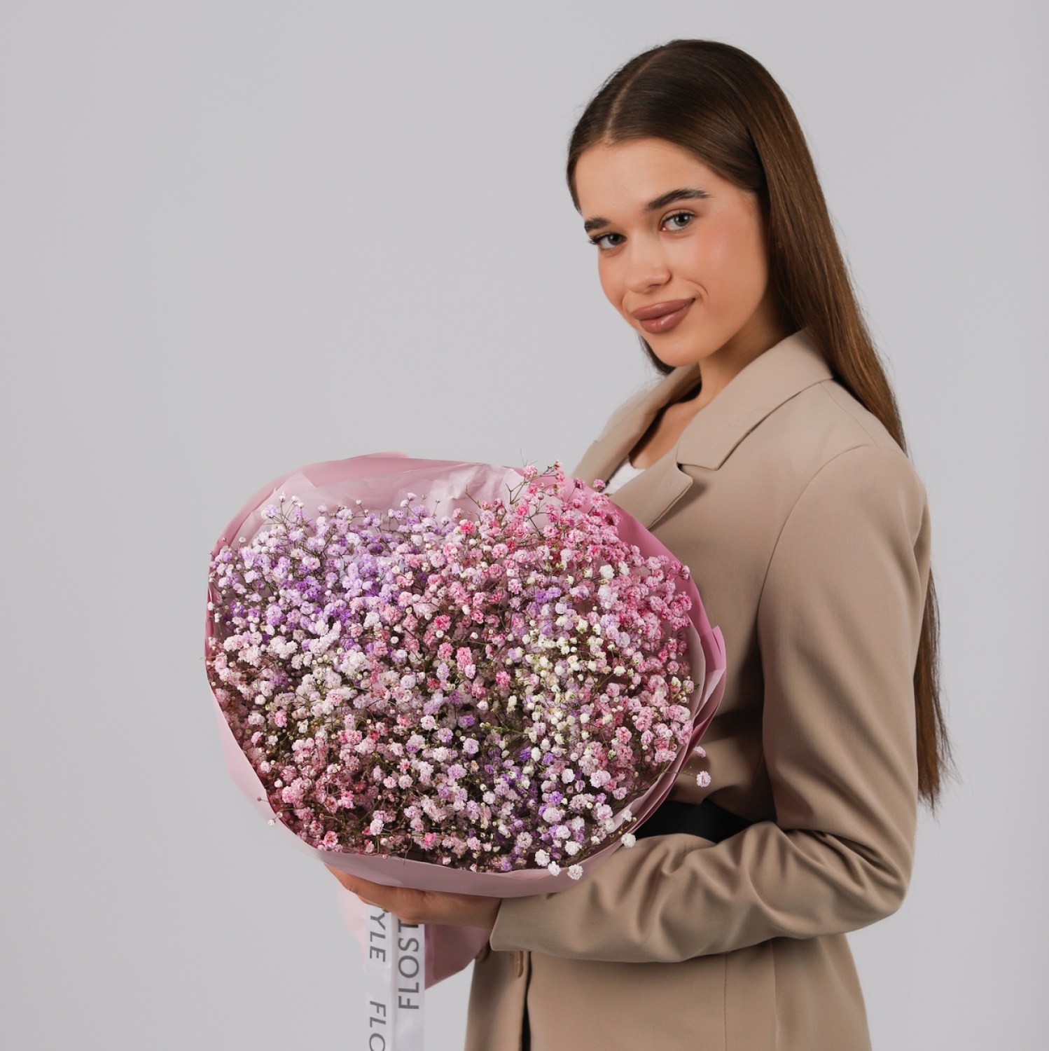 rozovaya gipsofila buket 5